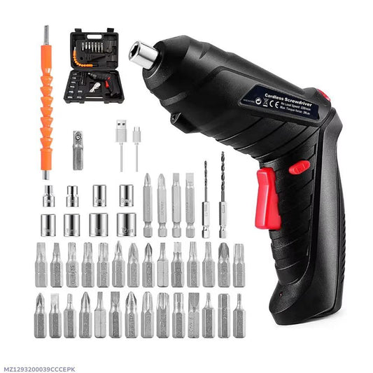 *Product Description*: Equip yourself with this comprehensive 47-piece Chrome Vanadium Steel Screwdriver Set. Perfect for tackling a wide range of tasks, this durable and versatile toolkit is a must-have for every home and workshop. Whether you're a seaso