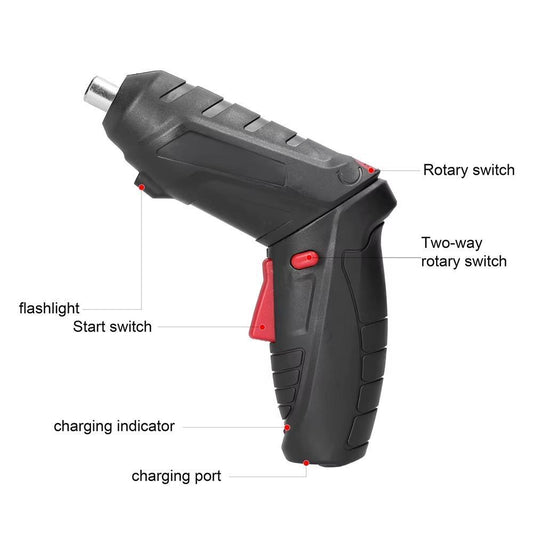*Product Description*: Equip yourself with this comprehensive 47-piece Chrome Vanadium Steel Screwdriver Set. Perfect for tackling a wide range of tasks, this durable and versatile toolkit is a must-have for every home and workshop. Whether you're a seaso
